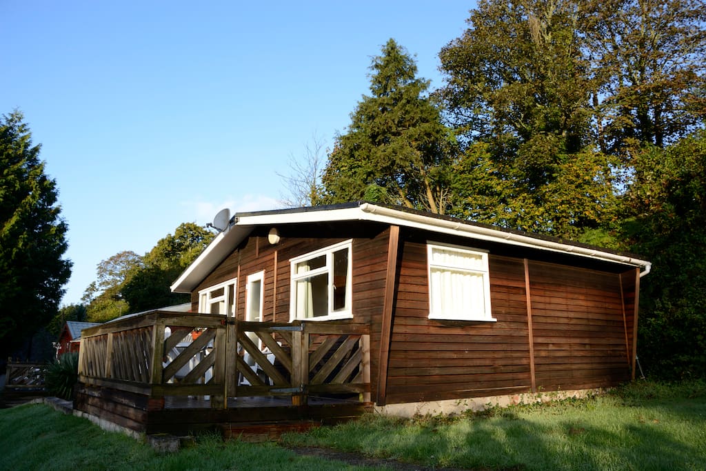 A view of the cabin