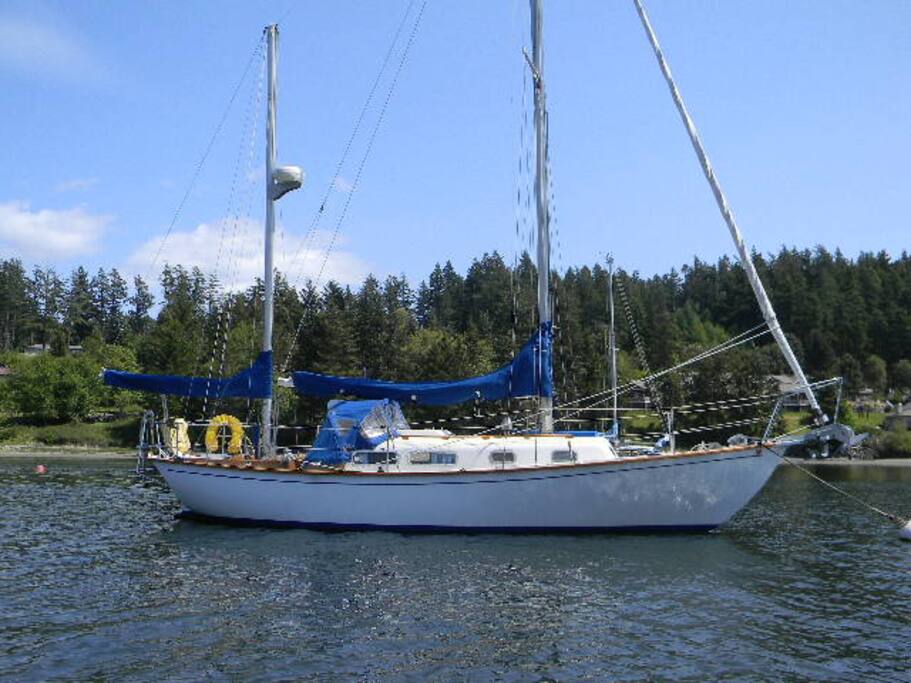 liveaboard sailboat, Orcas Island - Boats for Rent in 