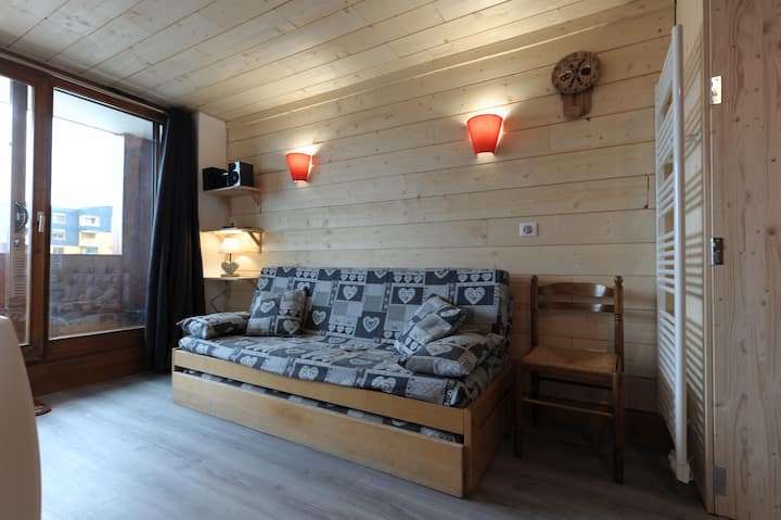 Beautiful 25 m2 south-facing apartment