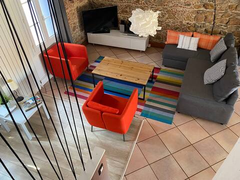 Village house + garden terrace