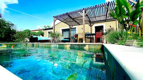 Villa de Marie with a private pool