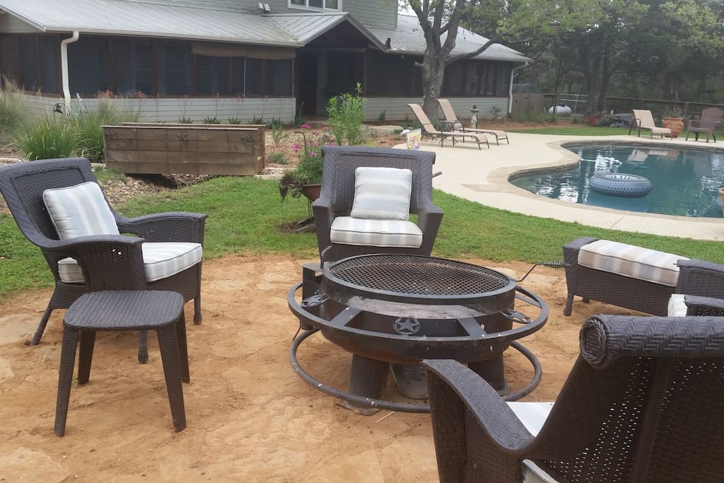 Large fire pit