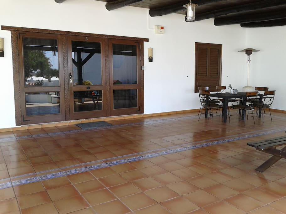 terraza de uso privado