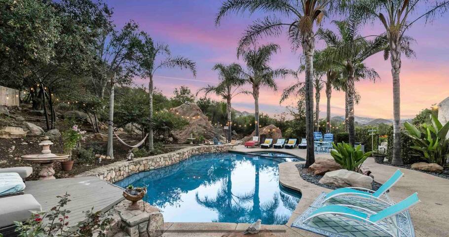 Malibu Retreat Estate w/ Guest House + salt POOL gallery image 3