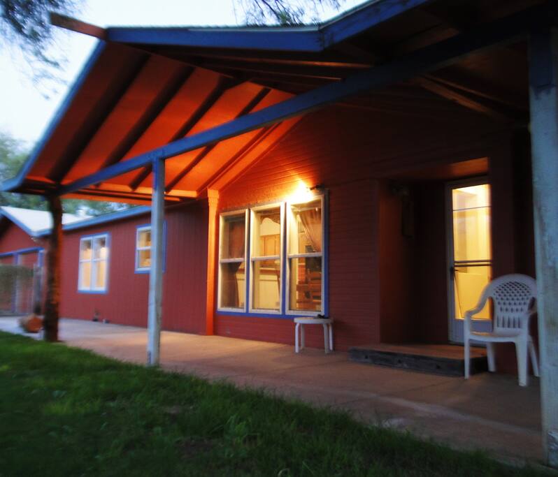 Open breezy front porch.