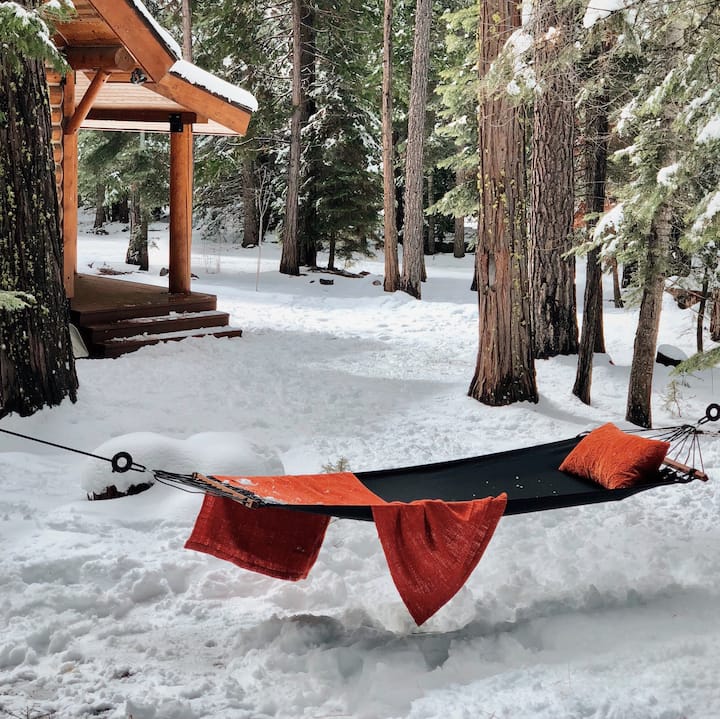 Cozy Log Cabin on 3 acres by Lassen National Park Cabins for Rent in