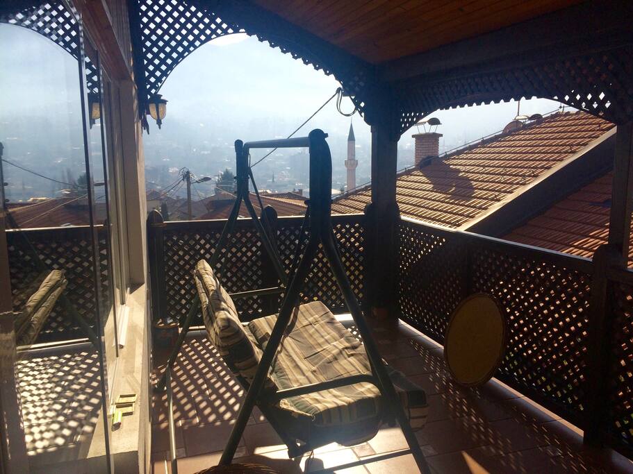 Upper floor terrace