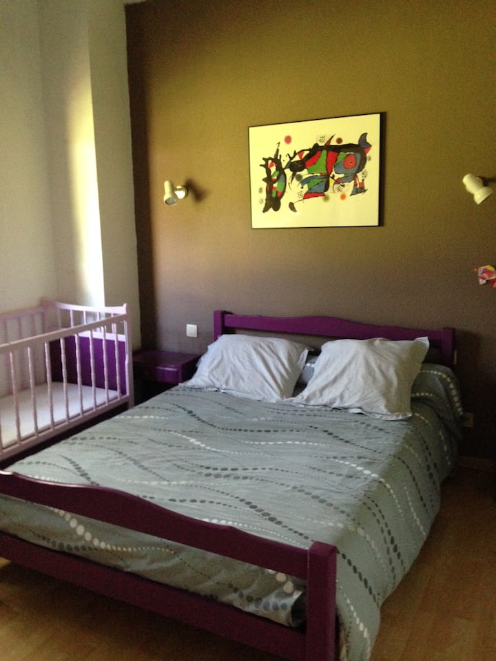 dormitorio, planta baja, cama 140