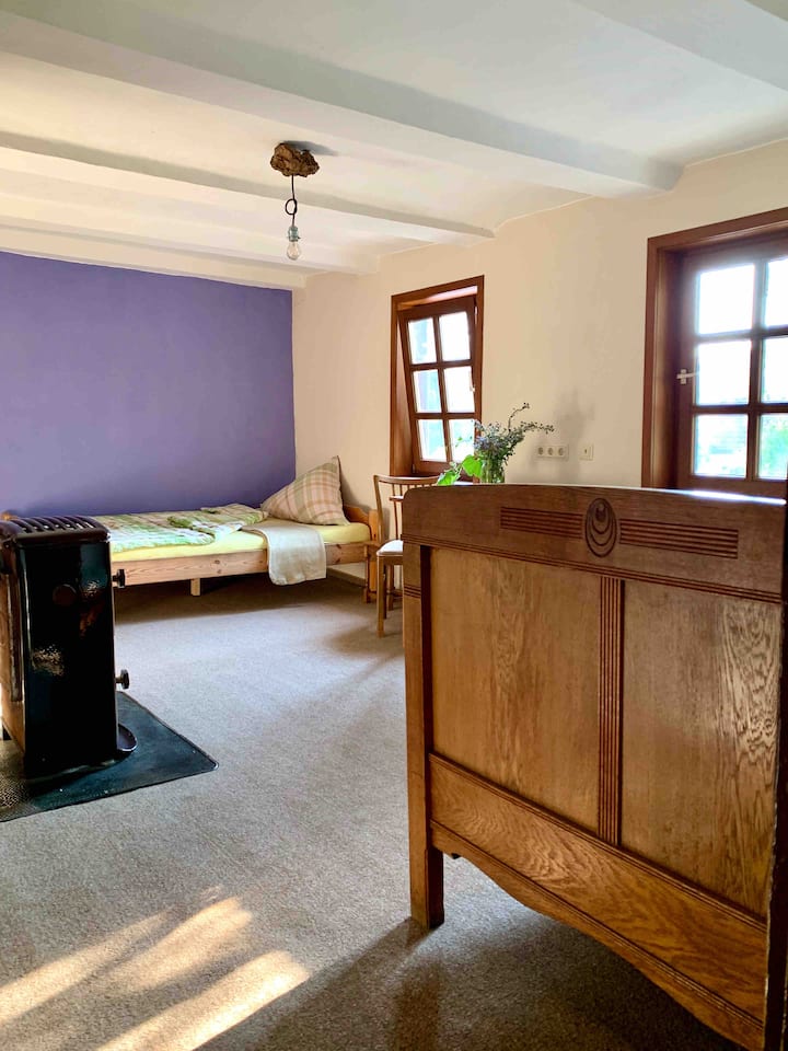 Kamer aan de linkerkant aan de achterkant bovenverdieping