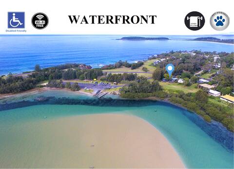 Waterfront - Disabled & Pet Friendly - 4B/R 3 Bath