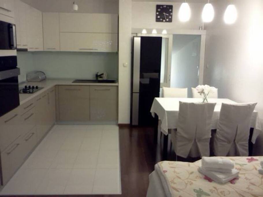 Fully equipped kitchen