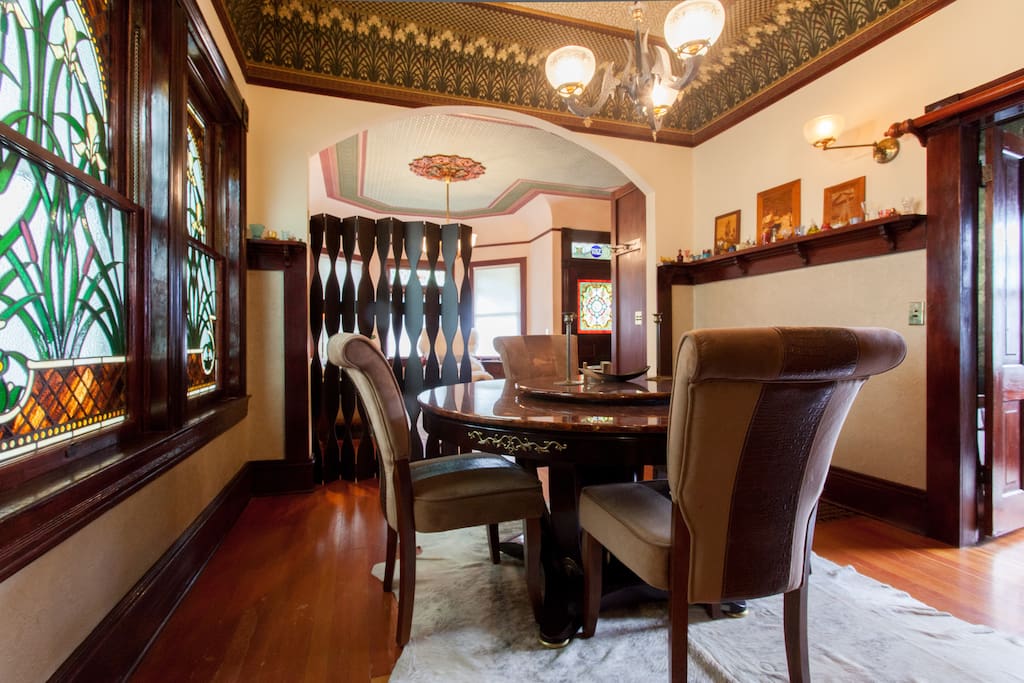 Come sit at our table and dine with a friend or two. We're happy to have you!