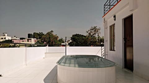 Krishna's Terrace:StudioRK with Terrace-BGLR South