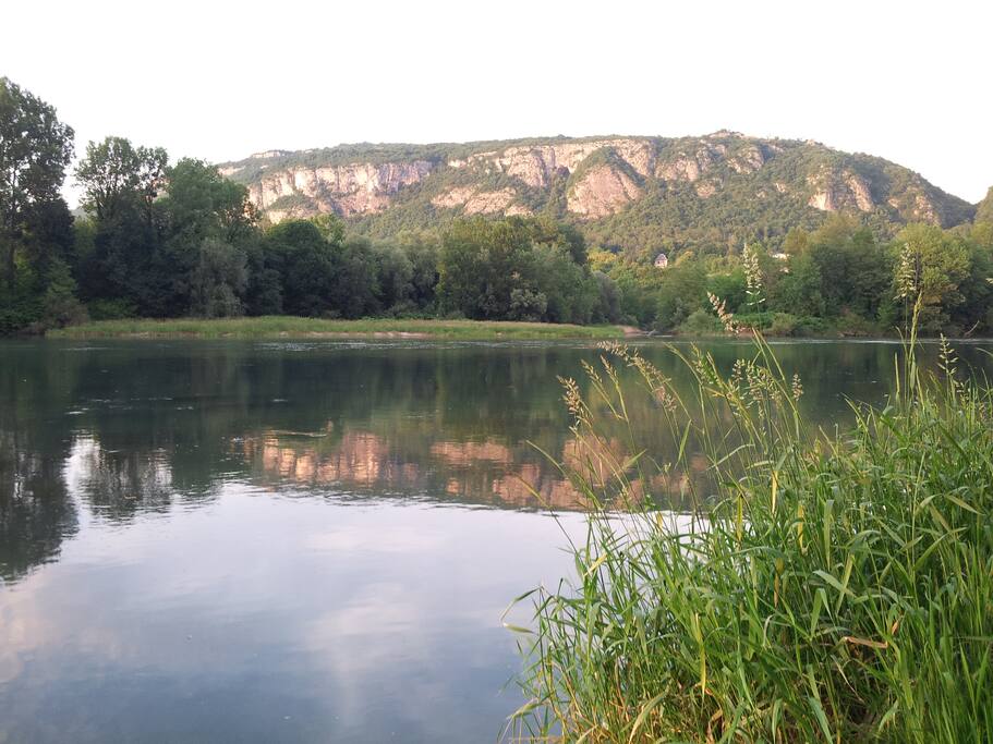 Le Rhône à 200m
