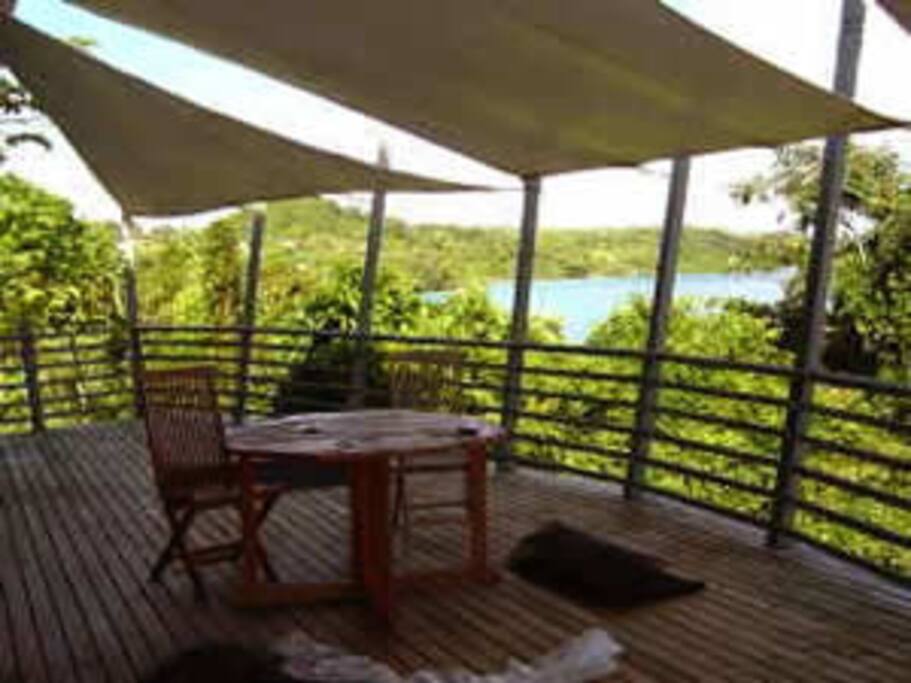 Deck Area for a family function or outdoor activities