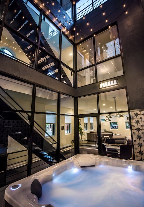 Indoor Hot Tub Massive Luxury Home Gated Parking March 2021 Baltimore Maryland Md Usa 4 Bedroom 2 Bathroom
