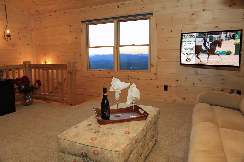 Quiet Mountain Retreat View104 Carriage House Guesthouses for Rent in Nebo, North Carolina