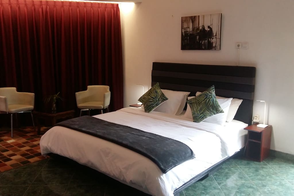 Large bed