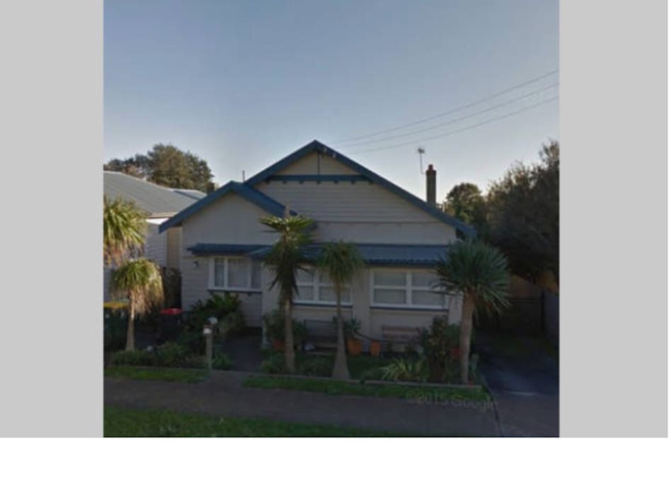Newcastle Beach House- simple access, only three steps, with off street parking if required.