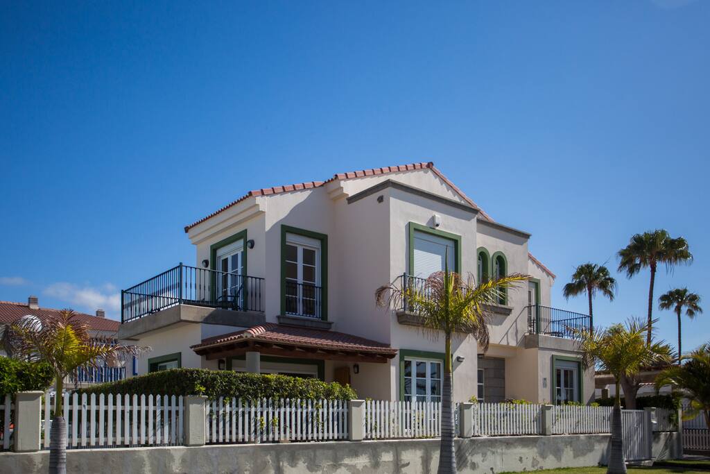 View of the Villa