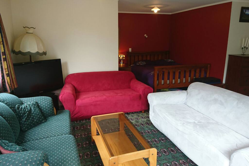 lots of comfy seating