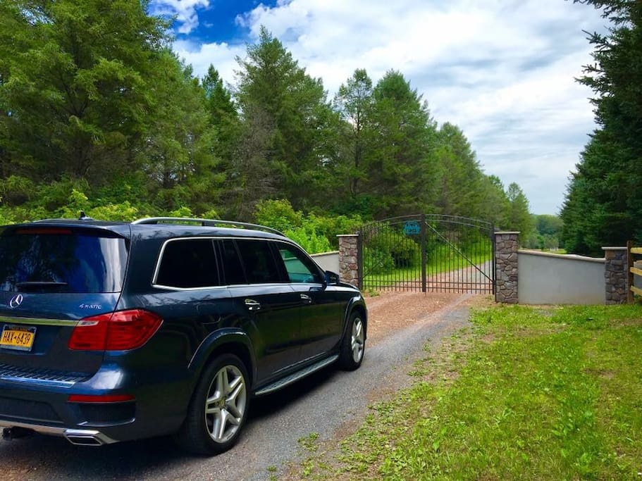 Entrance to the property...