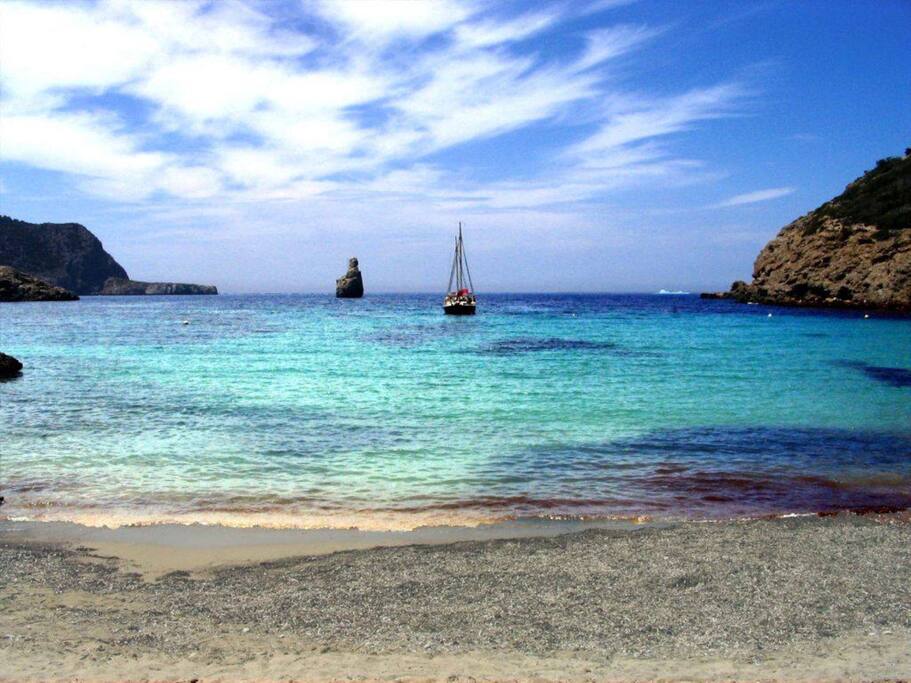 Idyllic bay in Javea
