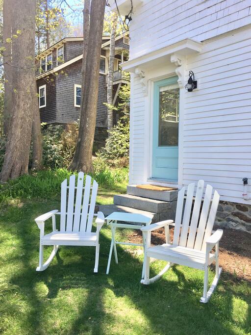 Sit out and enjoy a glass of wine while enjoying the ocean breeze. This spot is magical.