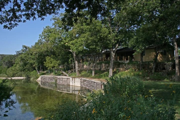 Bader Ranch Lodge overlooking the Frio River - Houses for ...