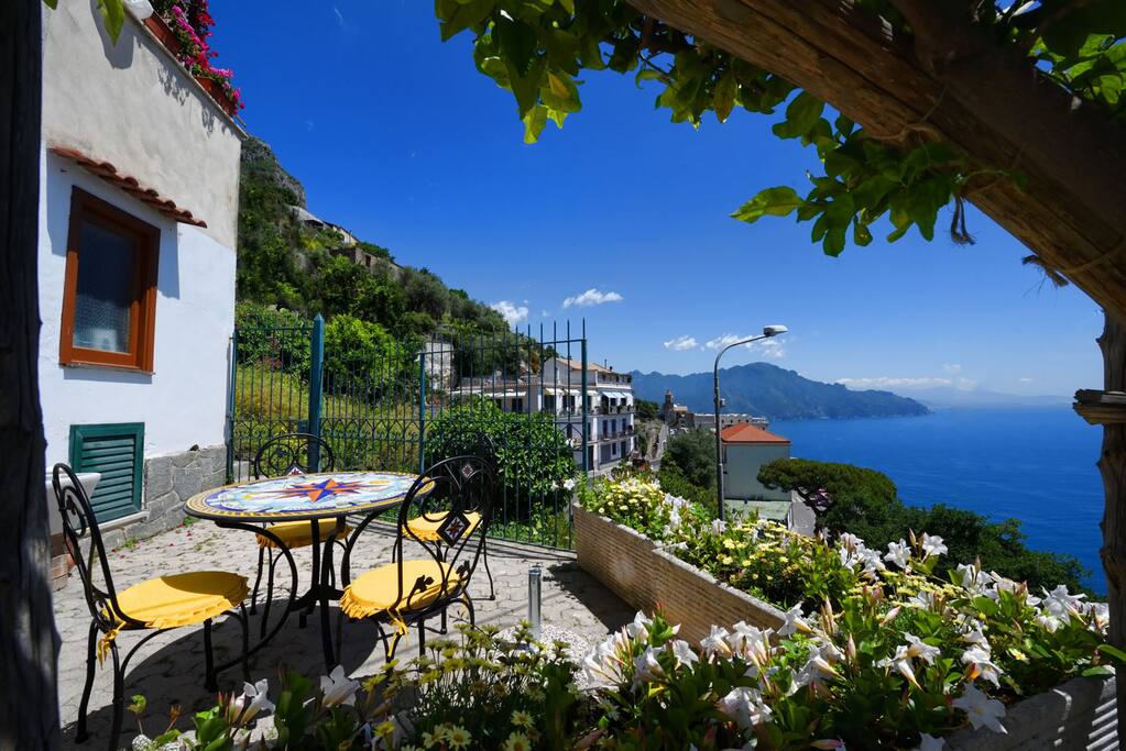 Terrace with sea view