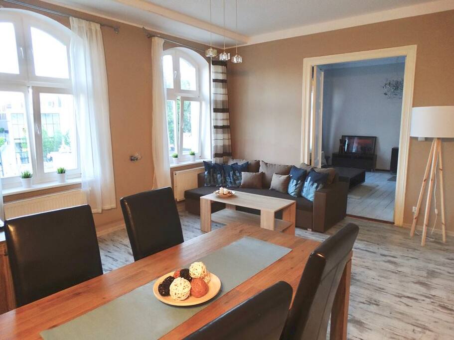 Salon z możliwością spania 2 osób