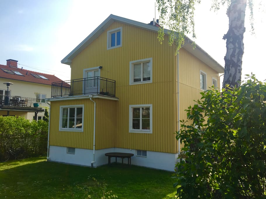 House viewed from the garden.