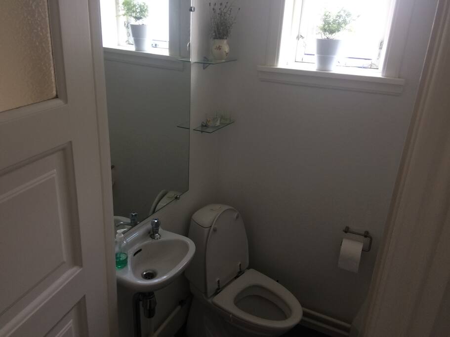 Toilet i stueetage