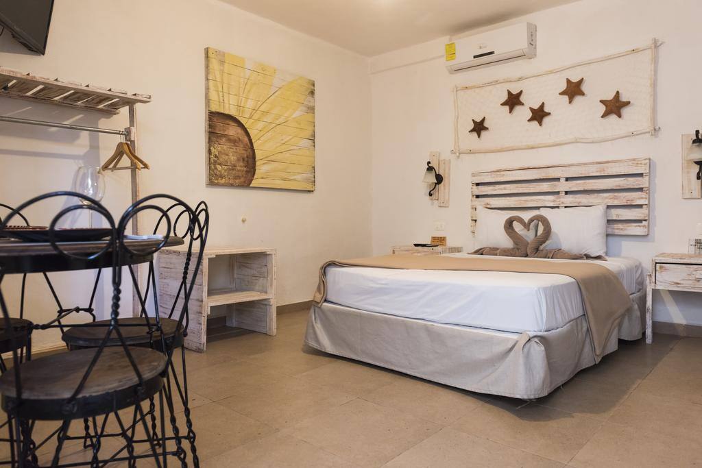 Bed and dining table