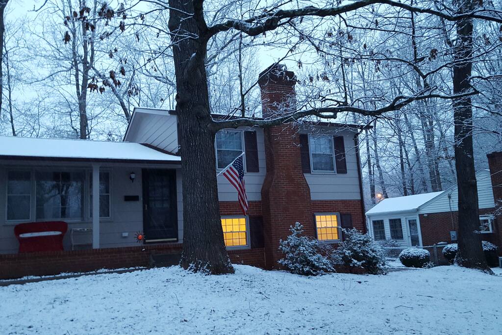 Our abode in Winter