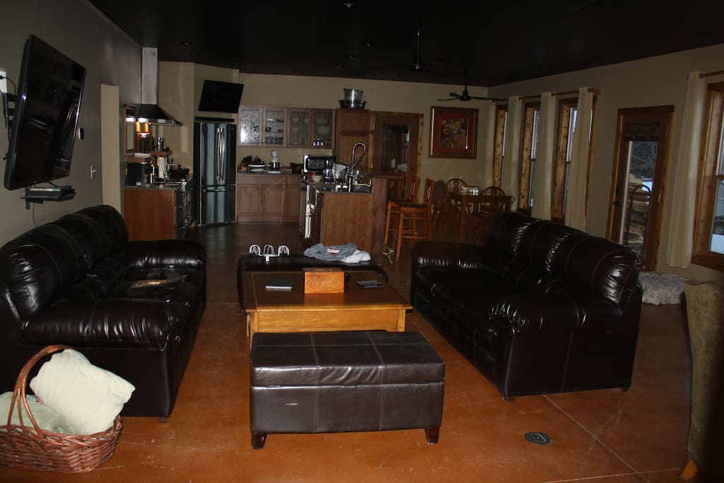 Living Room + Kitchen