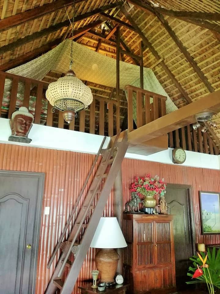 Upstairs sleeping area