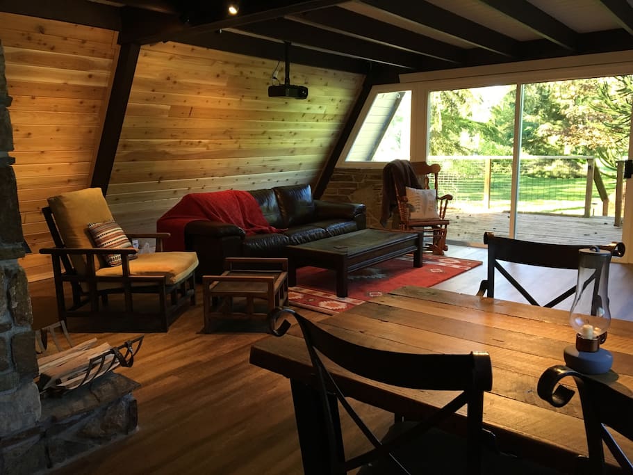 Sit back and relax in the living area