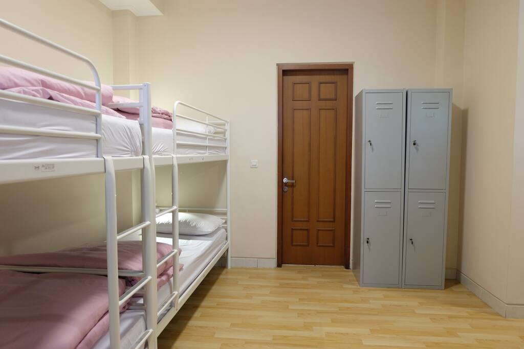 shared bathroom inside the room