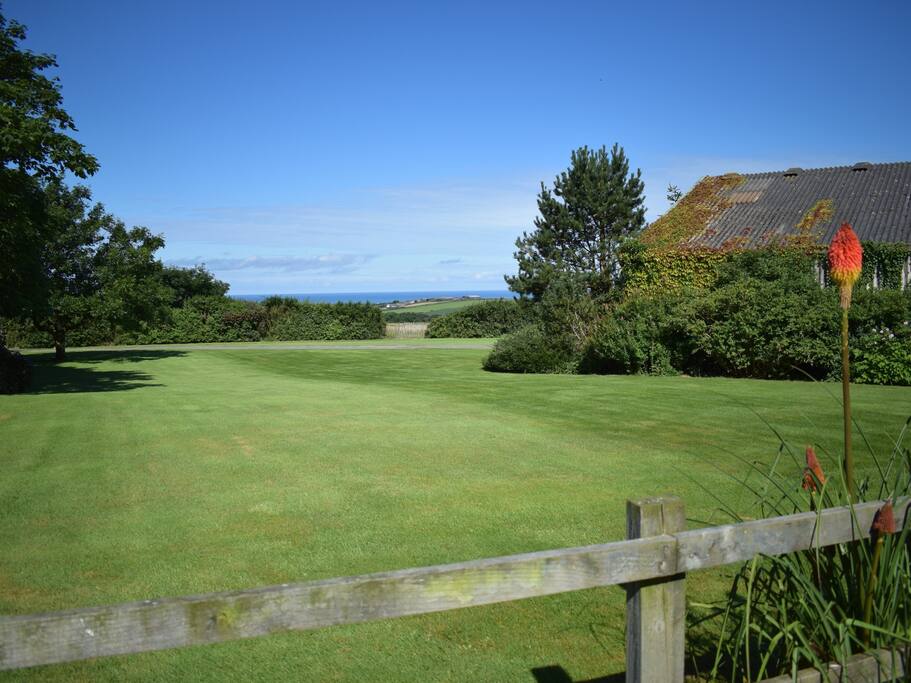 Looking West From Wistaria Cottage Out Over The Atlantic