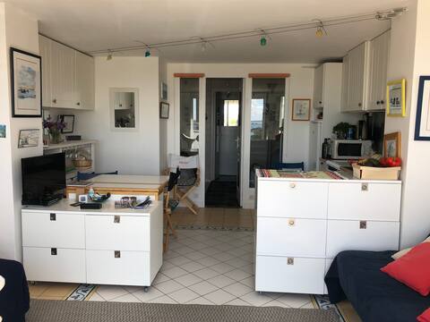 Successful Airbnb property: Cozy apartment facing the sea in Saint Lunaire