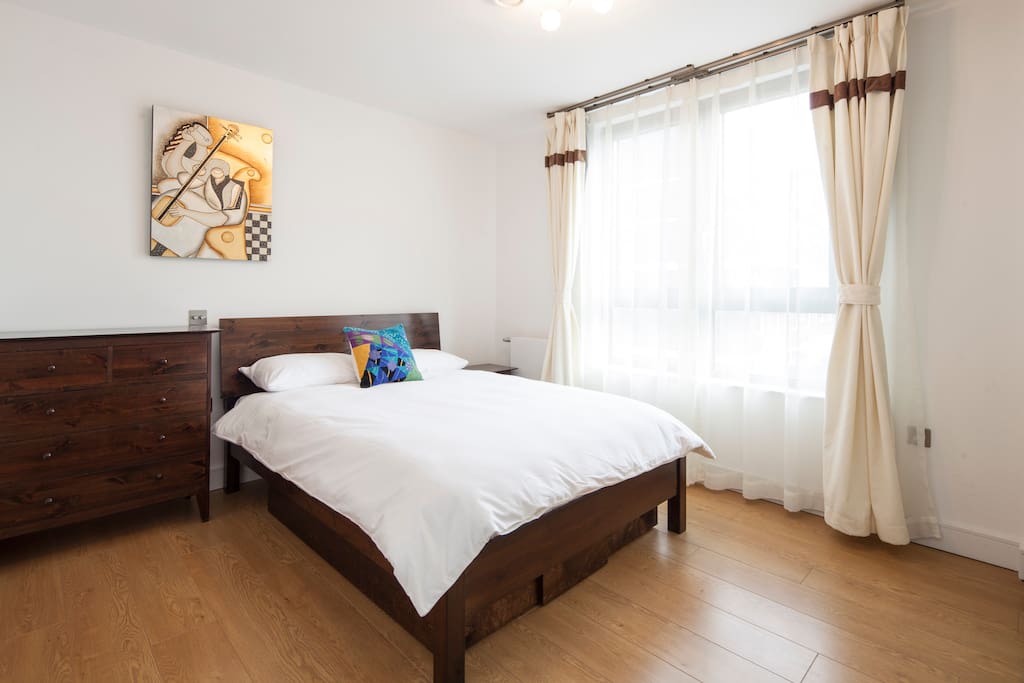 1st double bed