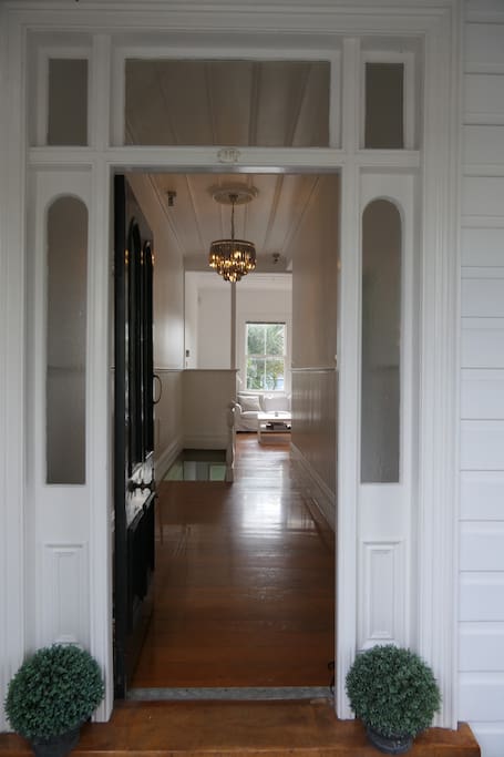 Entrance to our home.