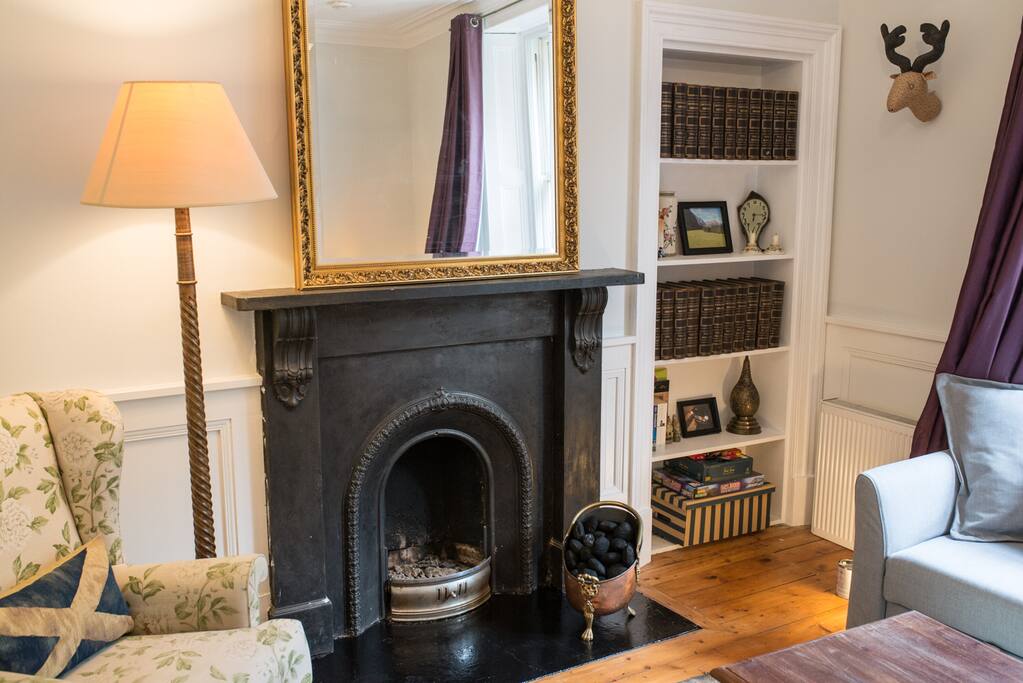 Cosy Living Room filled with natural sunlight, all hidden away behind tall shrubbery in private garden