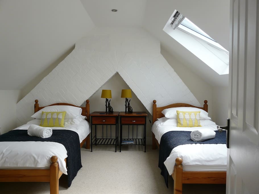 Spacious twin room