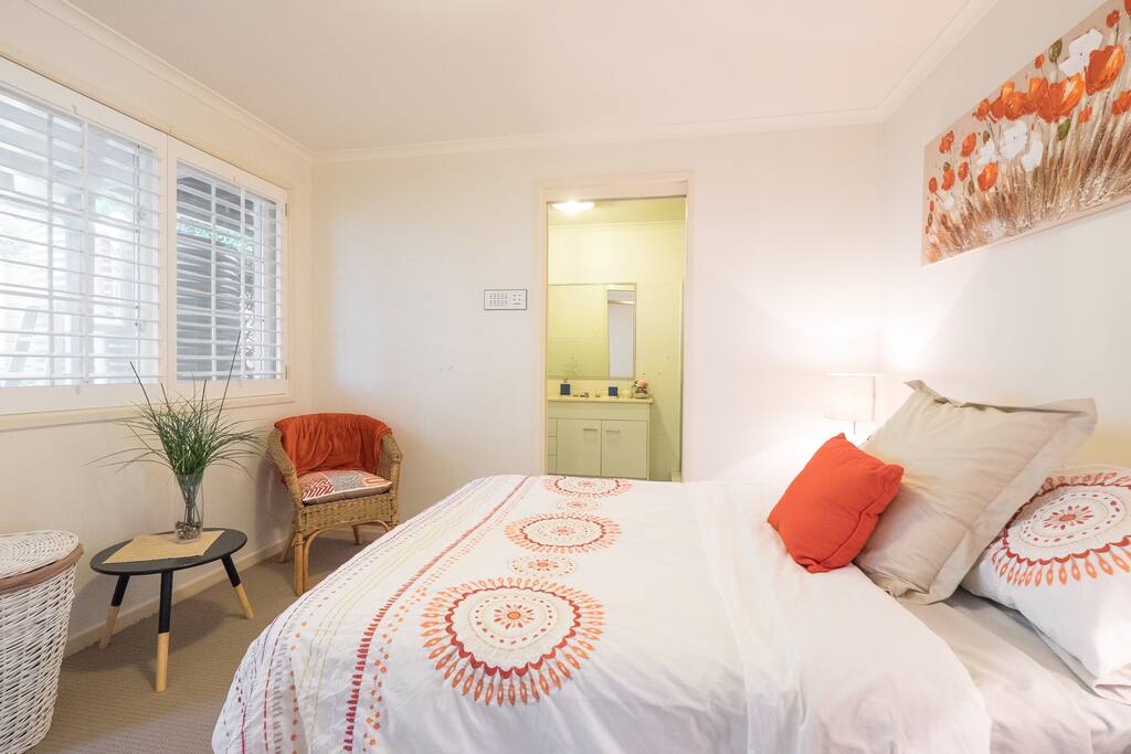 Comfortable double bed