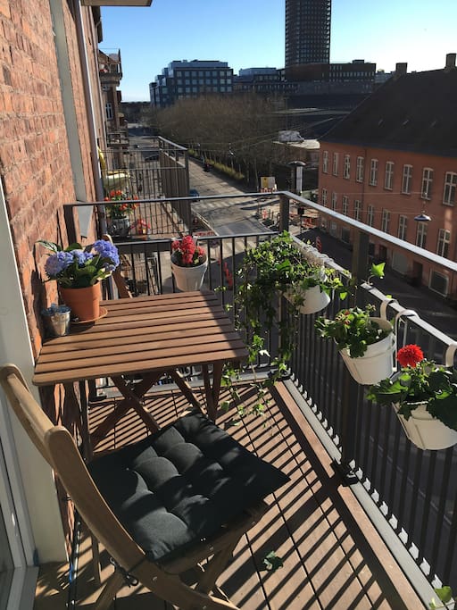 The balcony