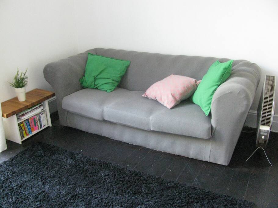 Sofa in bedroom