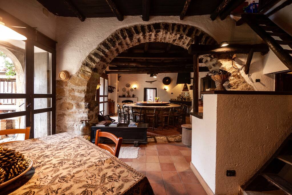Casa Migliaca, sala del frantoio