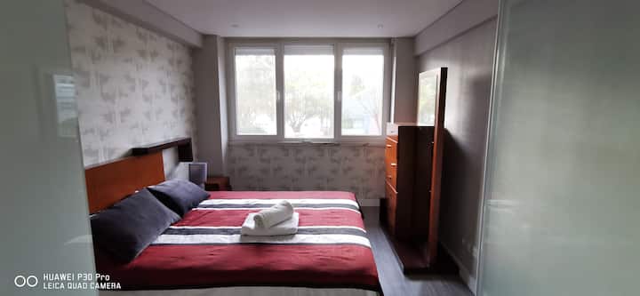 Suite with air conditioning .